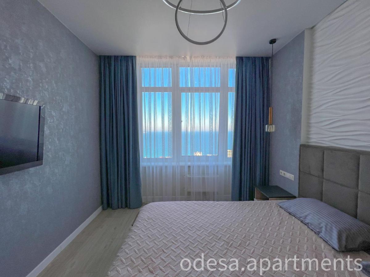 Апартаменты Одесса Аркадия прямой вид на море 44 Жемчужина SeaView Экстерьер фото