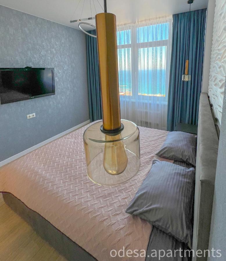 Апартаменты Одесса Аркадия прямой вид на море 44 Жемчужина SeaView Экстерьер фото